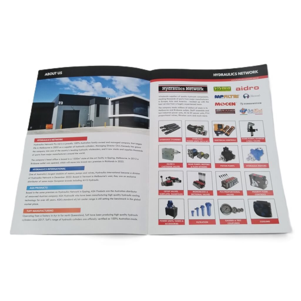 Hydraulics Network promo brochure